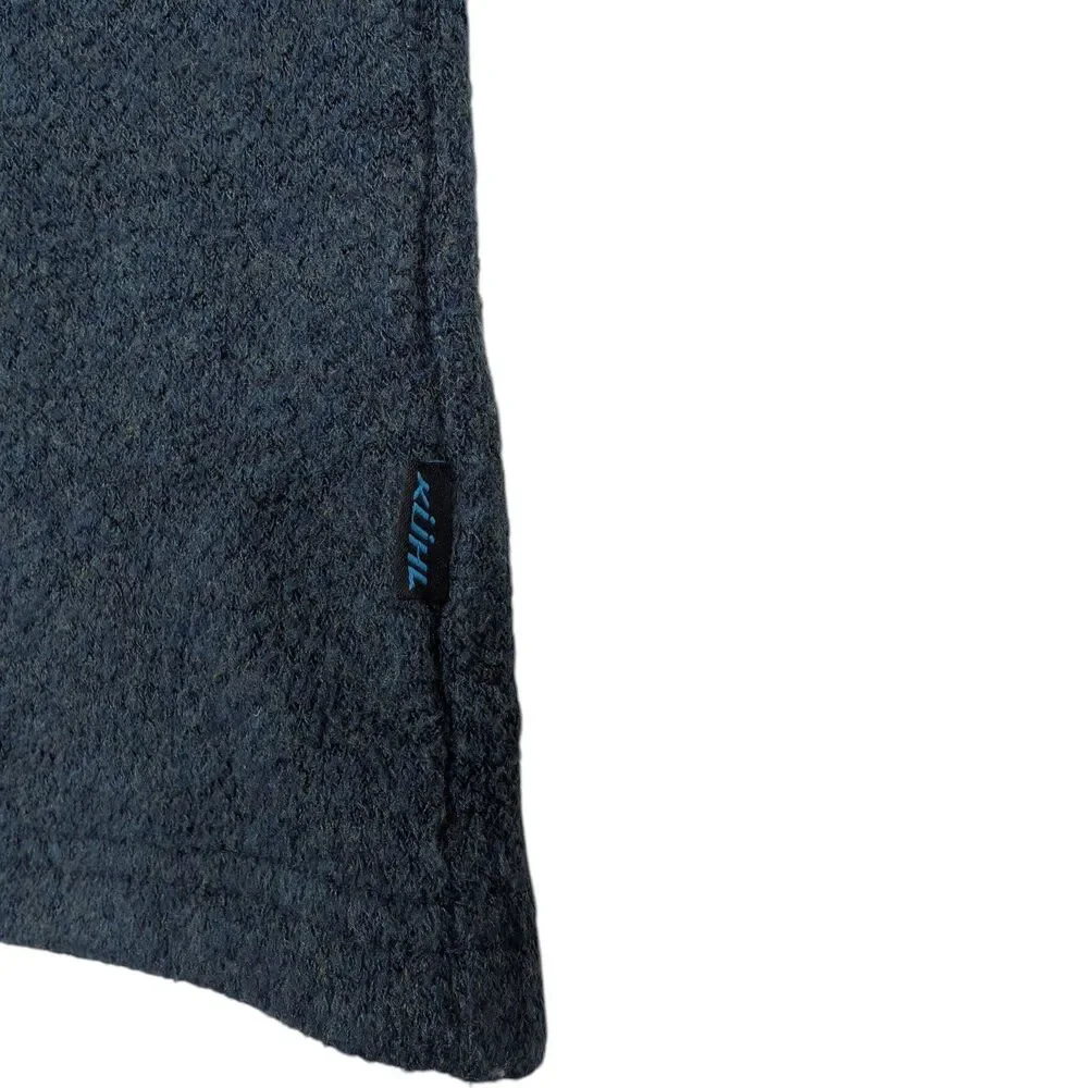 Kuhl Alfpaca Fleece‎ Pullover Jacket Men’s Medium Blue 1/4 Zip Classic Fit